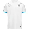 Herr t-shirts 2024 F1 Team Polo Shirt T-shirt Formel 1 Racing Uniform T-shirt Ny säsong Race Sportkläder Toppar Summer Mens T-shirt J