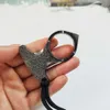 Proof Outdoor Survival Wolf Orchid Single Buckle, Keychain, Pendant, Hand Brace, Self-Defense Finger Tiger Ring Buckle 396000