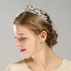 Hair Clips Wedding Accessories Bridal Vine Headband Crystal Tiaras And Crowns Head Piece Decoration