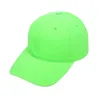 Casquettes de baseball réglables en coton pour protection solaire Hip Hop solide et brillant