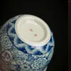 Te Cups Full Flowers Ceramic Opening Chinese Cup Antik keramik Vackra set Teaware Mugs för ceremoni