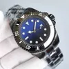 Herenhorloge schoon 44 mm uurwerk horloge Sea-dweller 126660 keramische ring roestvrijstalen slotsluiting
