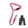 Colliers de chien Laisses Harnais de voiture Animaux Ceinture de sécurité Ceinture de sécurité portable Sangle de chat pour petits et chiots Drop Livraison Maison Jardin Pet Supp Dhq3Z