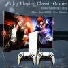 Joueurs P5 Plus Console de jeu vidéo 64 Go / 128 Go 40000 Jeux gratuits HD TV Box Box 5 Two GamePads pour PS1 / PPSPP / MAME Arcade Gaming Stick