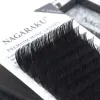 Eyelashes NAGARAKU 15 cases 7~15mm mix natural eyelash extensions Faux mink individual False lashes makeup cilia professional