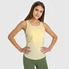 Chemises actives cravate dos hauts d'entraînement pour femmes col rond sans manches Yoga Sport chemise ouverte salle de Sport Fitness vêtements de Sport débardeurs