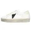 Casual Shoes Super Star Ball Star Sneakers Italy Classic Do-Old Dirty Shoes Snake Skin Heel Suede Cream Sole Women Man White Leather Plaid Plat Glitter Storlek 36-46