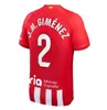 23 24 Maillots de football MORATA GRIEZMANN MEMPHIS 2023 2024 120e M.Llorente CORREA KOKE Atletico Madrids Camisetas de Futbol LEMAR CARRASCO Hommes Enfants Kit Maillot de football