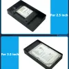 Коробки SATA-USB 3,0 для 2,5/3,5-дюймового HDD SSD-адаптера Корпус внешнего жесткого диска SSD Disk Box HDD Чехол для внешнего жесткого диска