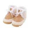 ファーストウォーカーsceinret baby厚いpブーツ幼児のタイプ非滑り柔らかい靴底靴