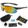 Sonnenbrille JSJM Beruf Sportgläser polarisierte Männer Sonnenbrille Straße Radfahren Brillen Mountainbike Brille Brillen Brillen Brillen 5 Objektiv Brille