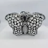 Nouveau paquet de dîner papillon diamant plein de diamant sac à main pochette en pierre de luxe 240221