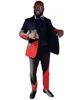 Herrenanzüge farblich passender Anzug, Jacke und Hose mit Design-Sinn für Party, Cosplay, Weihnachten