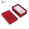 Yüzükler Mücevher Ambalajı için Kağıt Hediye Kutuları 5*8*2.5cm Yüzük Küpe Kolye Tutucu Düğün Hediyesi 16 PCS/LOT