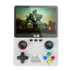 Konsoler X6 Game Console 3,5 tum IPS -skärm bärbar spelkonsol 2000mah ATJ22735 32bit RISC Support Handtagsanslutning för vuxna barn