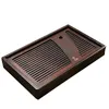 Tea Trays Living Room Household Simple Retro Rectangular Water Storage Type Drain Bamboo Tray Creative Set Table