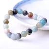 8MM Women Men Designer Strand Bracelets Luxury Natural Stone Healing Crystal Stretch Beaded Bracelet Precious Gemstone Round Bracelets ZZ