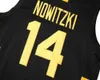 Mens camisetas BG Basketball Jerseys Deutschland 14 Nowitzki Jersey Costura Bordado barato