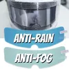 Capacetes de motocicleta capacete anti-nevoeiro filme à prova de chuva durável nano revestimento adesivo segurança condução moto acessórios