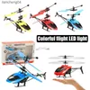 Avión eléctrico/RC 1 pieza Suspensión de dos canales Helicóptero RC Juguete Avión de control remoto Luz de carga Avión LED Juguete Regalo para niños para niños