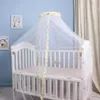 Red de cuna para bebé, cuna infantil, cama con adorno de encaje, mosquitera, red con dosel en forma de cúpula