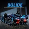 1 24 Bolide Alloy Sports Car Model Diecasts Toy Vehicles Metal Concept Car Model Simulation Sound Light Childrens Gift 240219