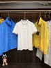 Magliette da uomo Summer Loro Pullover Pullover Short Shirt Cash-Shirts ricamato Piano