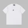 Projektantka Męska T-shirt moda solidne damskie topy prostocie drukowanie klasyki luksusowe liter