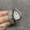 Zegarek damski, 32 mm, srebrny pasek diamentowy ze stali nierdzewnej, serpentyna, importowany ruch kwarcowy, pasek sprężyny, mała bransoletka