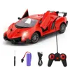 Simulated remote control car wireless remote control sales childrens toys boy car model charging can open the door 240221