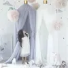 Crib Netting Baby Mosquito Net Crib Canopy Cot Bed Curtain Valance Hung Dome Girls Nursery Room Decoration Princess Canopy Kids Play Tents