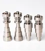 Universal Domeless 6in1 Titanium Nails 10mm 14mm 18mm Joint för manlig och kvinnlig domelös nagel Hög kvalitet1207398