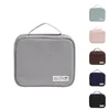 Cosmetic Bags Solid Color Multifunctional Simple Makeup Brush Storage Organizer Portable Business Travel Accessories Supplies