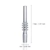 Healthy_Cigarette Q005 Pipe à fumer Quartz Nail 10mm 14mm 19mm Mâle Dab Rig Verre Eau Bong Tuyaux Conseils