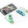 Cases TPU Transparent Soft Cover Skin Joycon Matte Protective Case for Nintendo Switch Oled NS JoyCon Controller Shell Full Protector