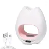 Nail Dryers Q1Qd 16W Uv Led Drying Lamp Potherapy Hine Professional Fast Nails Curing Dryer 4Pcs Lights Ce For Polish Gel Art Drop Del Otyje