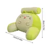 Pillow Reading With Arms Adult Bed Rest Adjustable Soft Back Support Sitting In Chair For Sofa