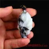 Pendentifs Jade pendentif renard à neuf queues chinois pour hommes charme sculpté collier amulette femmes jadéite bijoux cadeaux de mode naturelle