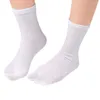 Chaussettes unisexes pour hommes, tongs, sandales, chaussettes en Polyester, séparation des orteils, fente élastique, lavable, accessoires pour appareils Hallux Valgus