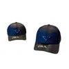 ボールキャップデザイナー逆トライアングルレター刺繍野球帽New Black Bersatile Fashion Duck Tongy Hat Sun Visor Hat J21l