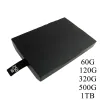 박스 내부 HDD 교체 Xbox 360 슬림 콘솔 60G/120G/320G/500G/1TB 하드 드라이브 디스크 게임 액세서리 휴대용