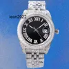 ساعة فاخرة RLX Diamond Mens Fashion Watch Automatic Moissanite Designer Size 41mm 904L سوار الفولاذ المقاوم للصدأ