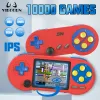 Geschenke für Kinder VILCORN SF2000 3-Zoll-Mini-tragbare Spielekonsole mit 10.000 Retro-Spielen für GBA-SNES-Videospielspieler