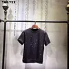 T-shirts pour hommes T-shirt à manches courtes T-shirt pour hommes Pâte d'été Diamant Col rond Grand Vêtements noirs Lâche 2021 Nouvelle tendance Mode Beau Surtout J240221