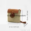 Shoulder Bags Womens Straw Bag Internet Celebrity ot-Selling New Ladies Small Square Bag Versatile Soulder Messenger Mobile Pone Key PurseH24221