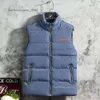 Designer PRDA Herrarna Down Cotton Winter Vest Light Men Warm Casual Hoodie Matching Jacket Plus Size Vests