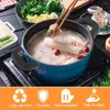 Table Mats 6pcs Universal Assist Oven Bowl Reusable Daily Kitchen Tool Easy Clean Anti Scald Soft Silicone Frying Pan Pot Handle Holder