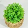 Decoratieve Bloemen 20 cm Kunstmatige Eucalyptus Gras Bal Groene Plant Ballen Greenery Filler Geschikt voor Bruiloft Huis en Tuin