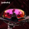 Eyewears Kapvoe Polarized Cycling Sunglasses Photochromic Cycling Glasses Sport Bicycle Goggles Mountain Bike Men Women Riding Eyewear