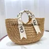 Strandtassen vrouwen tote ontwerper Cross Body Straw raffia tas mannen weven vakantie en tassen klassieke top andle luxe Ig capaciteit tas groot soulder weekend sop beach24221